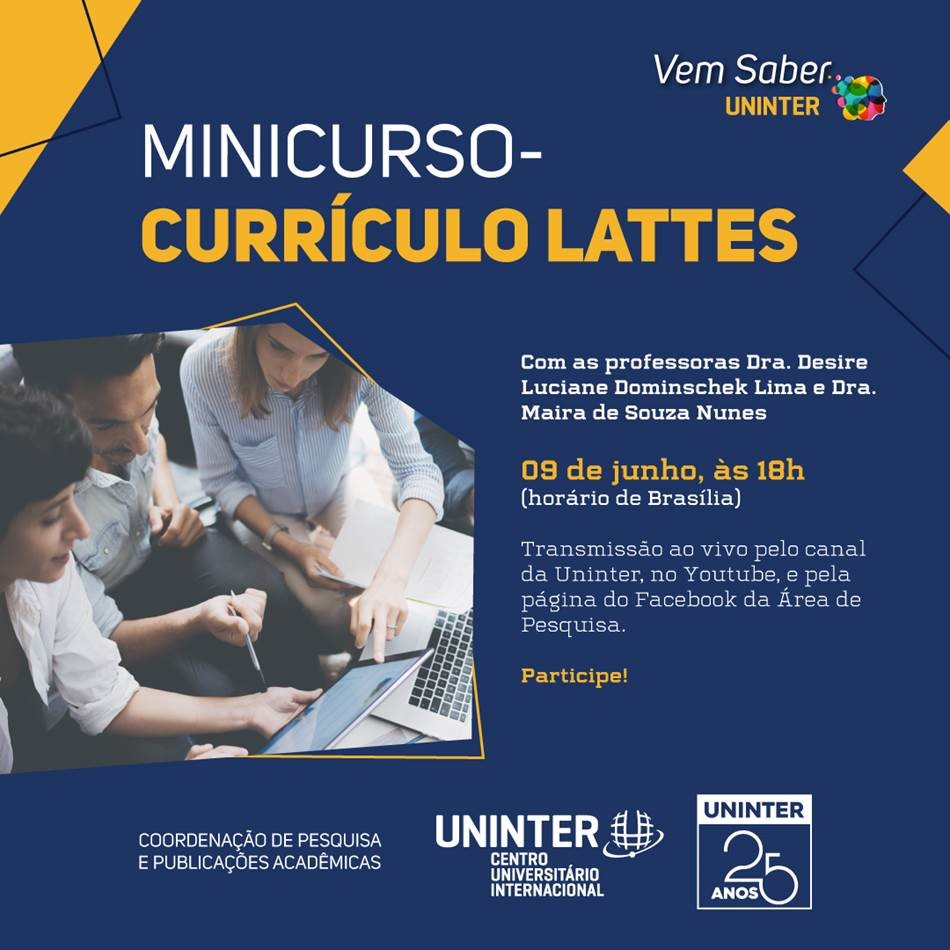 Mini-curso Você conhece o Currículo Lattes?
